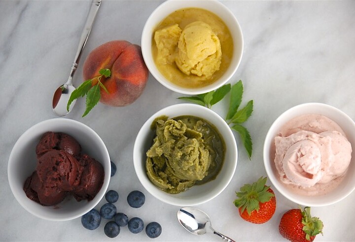 banana soft ice cream