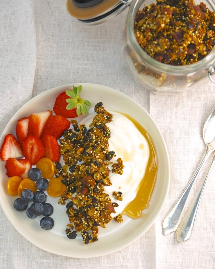 Blueberry Turmeric Granola