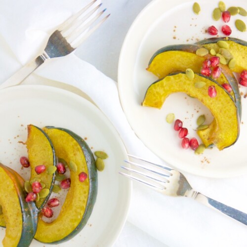 roasted acorn squash