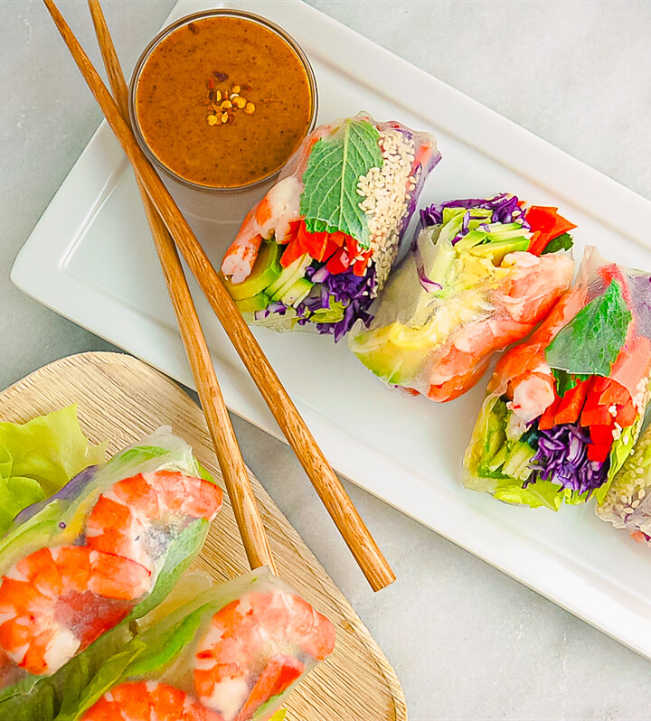 shrimp summer rolls