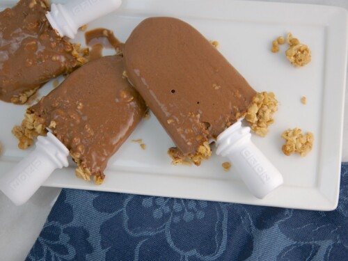 Chocolate Crunch Popsicle