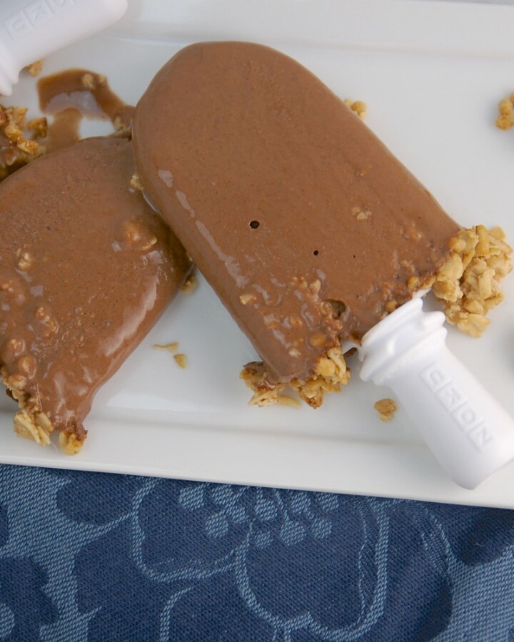 Chocolate Crunch Popsicle