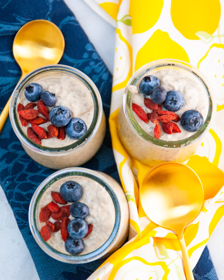Lemon Ginger Chia Pudding