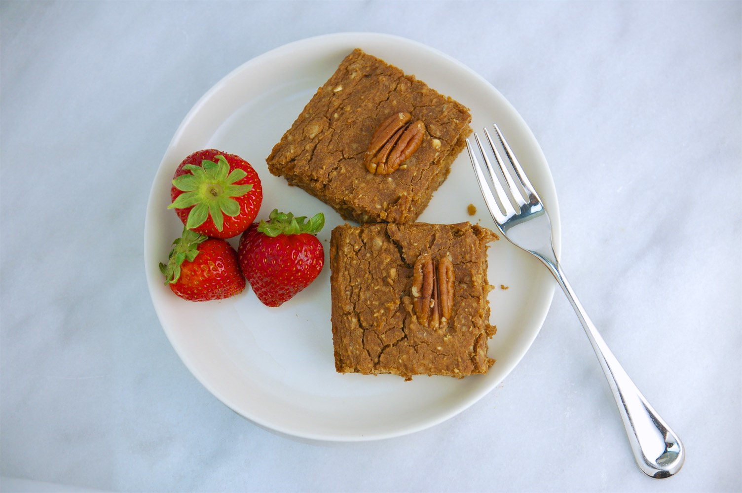 Pecan Blondies Fresh Balance Nutrition