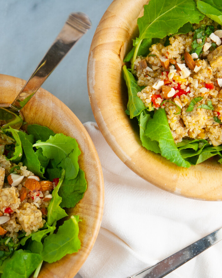 Tempeh Quinoa Salad