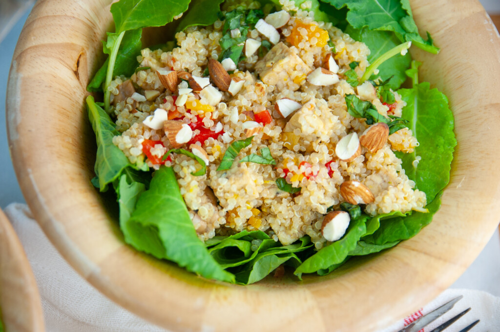 Tempeh Quinoa Salad