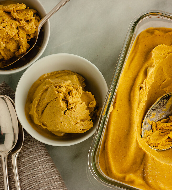 Pumpkin Spice Nice Cream