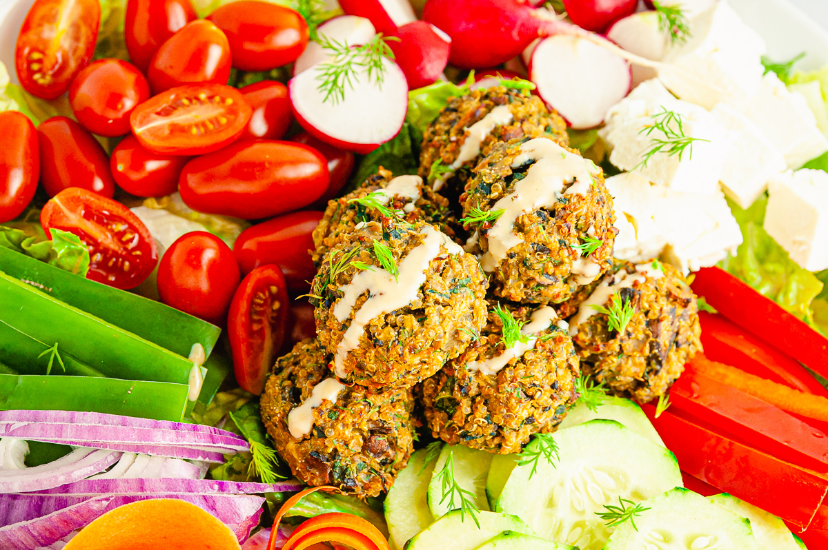 quinoa vegetable meatballs