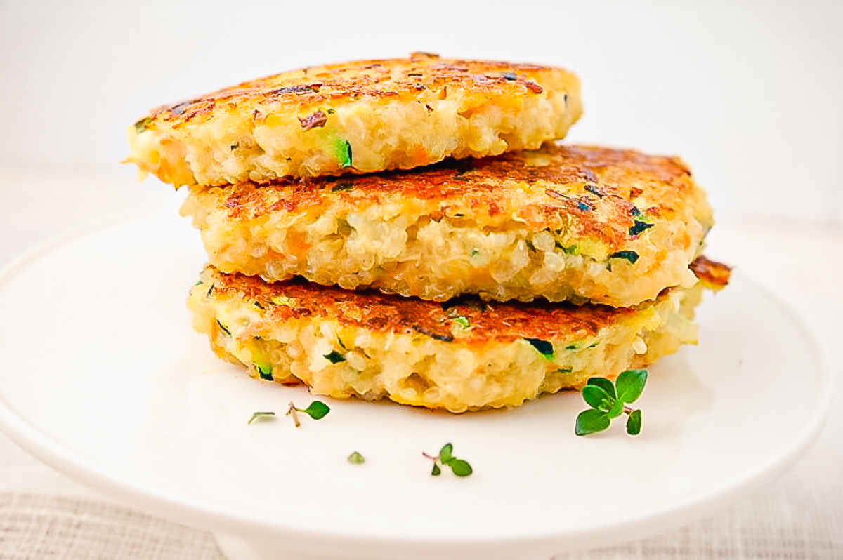 Quinoa Zucchini Fritters