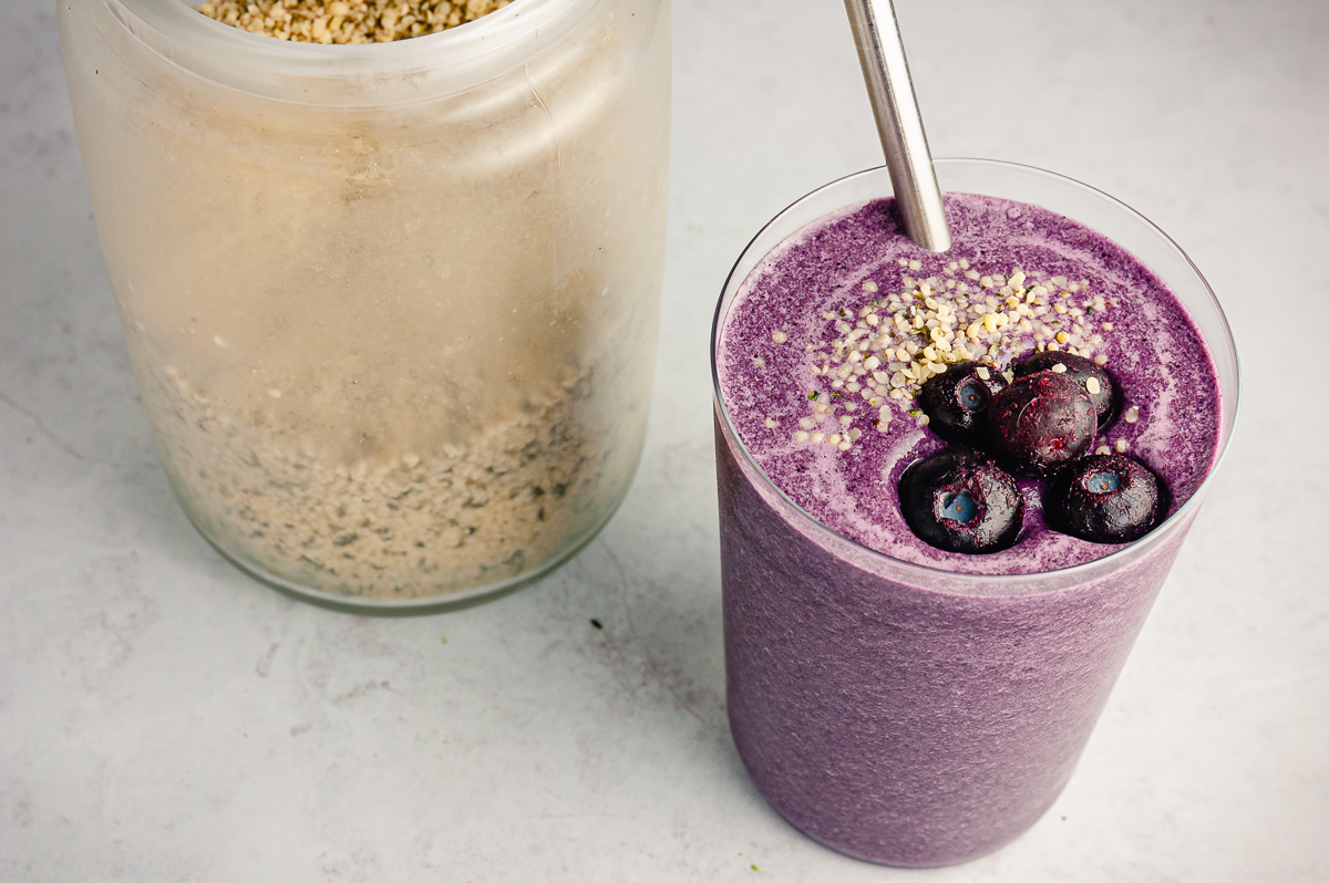 Wild Blueberry Post-Workout Recovery Smoothie