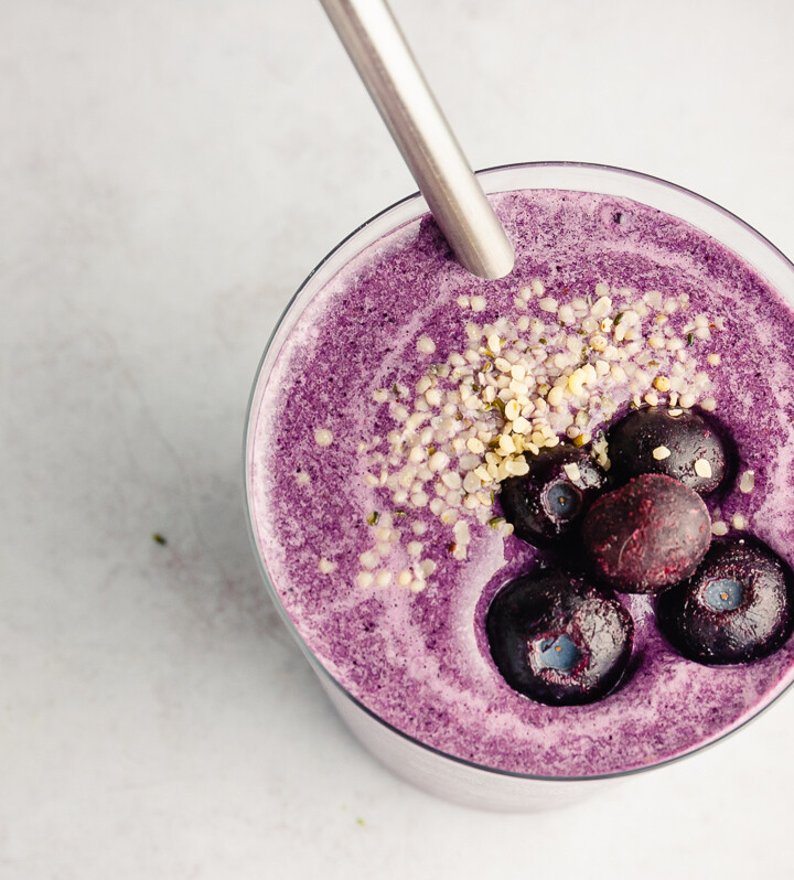 Spinach Blueberry Smoothie