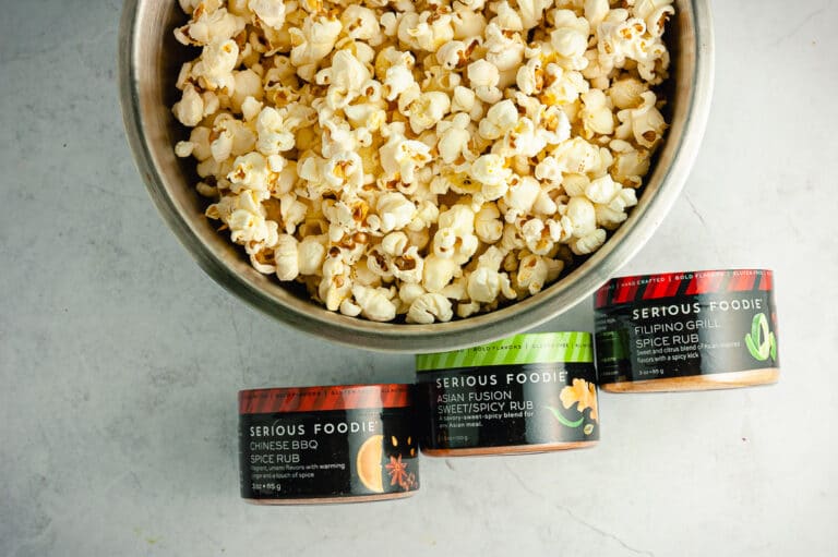 Healthy Popcorn Toppings Fresh Balance Nutrition