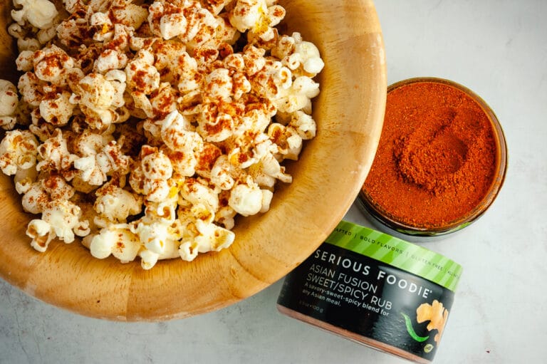 Healthy Popcorn Toppings Fresh Balance Nutrition