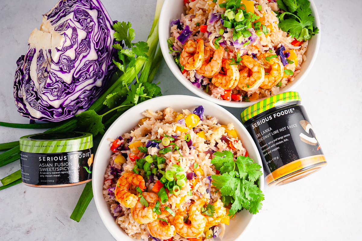 cauliflower rice bowl